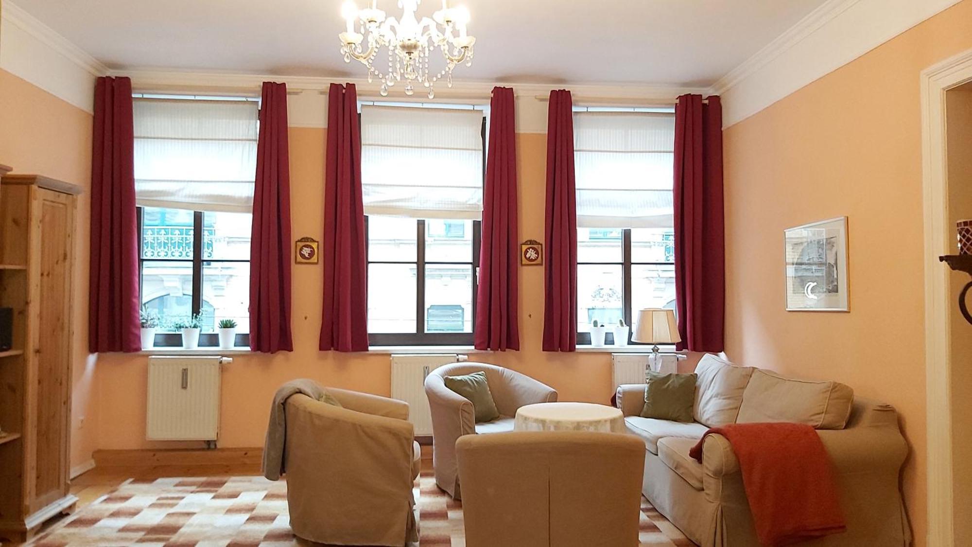 City-Ferienwohnungen-Dresden - Zentral Gelegen Im Haus Louisenstrasse 11 - Dresden-Neustadt Exteriör bild